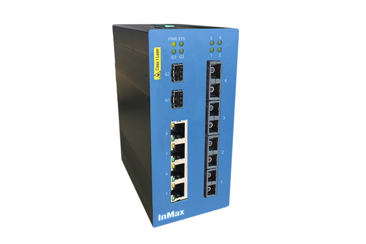 i610B 4+4+2G Managed Industrial Ethernet Switches