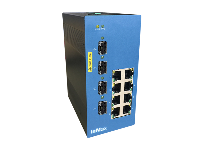 i612A 8+4G Managed Industrial Ethernet Switches