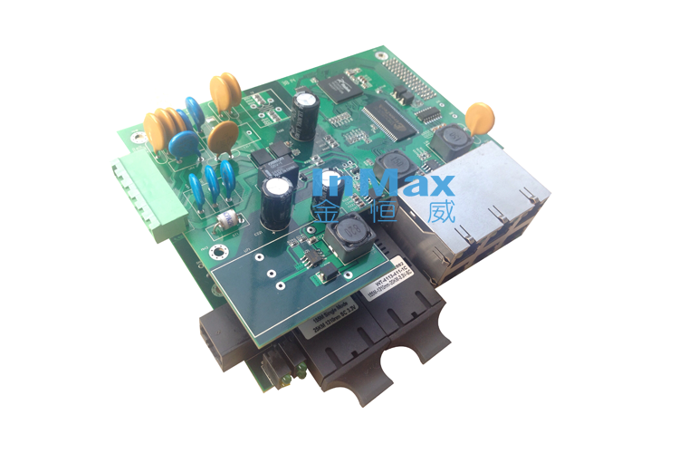 i608A-PCBA 6+2口 嵌入式增强网管型工业以太网交换机