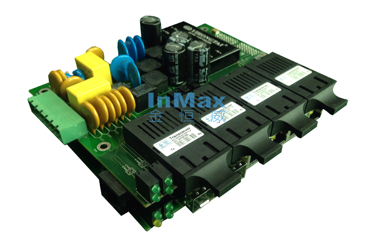 i610B-PCBA 4+4+2G口 嵌入式增强网管型工业以太网交换机