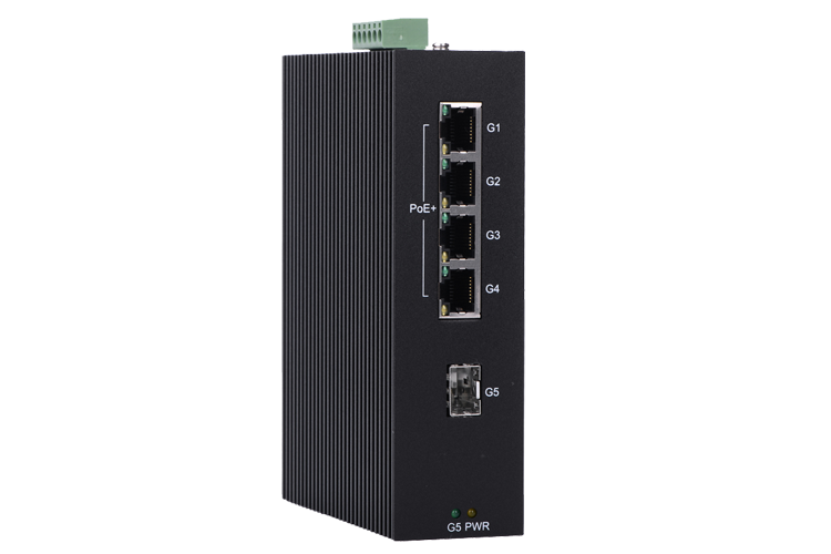P505A Full Gigabit Unmanaged PoE Industrial Ethernet Switches