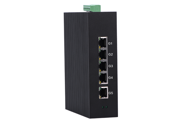 i505C Full Gigabit Unmanaged Industrial Ethernet Switches