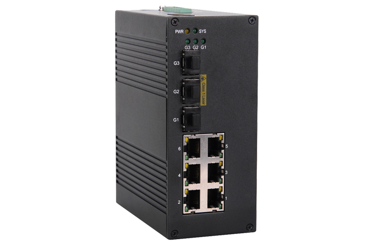 P609A 6+3G口 增强网管型PoE工业以太网交换机