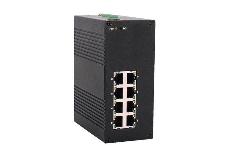 i708A 8 Port GIgabit Managed Industrial Ethernet Switch