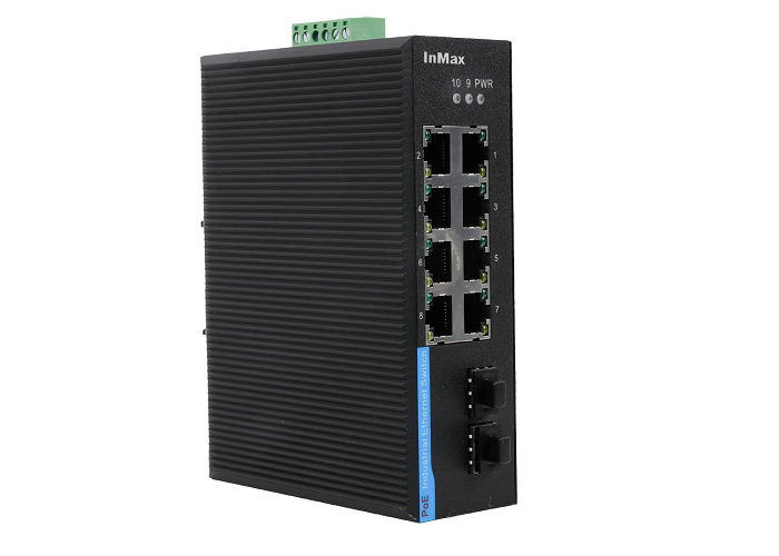 P410A Full Gigabit Unmanaged PoE Industrial Ethernet Switch