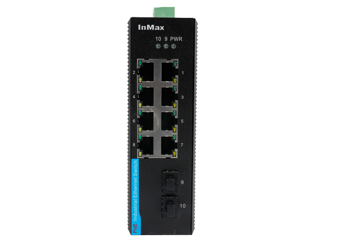 P710A 2+8 Managed Industrial PoE Ethernet Switch